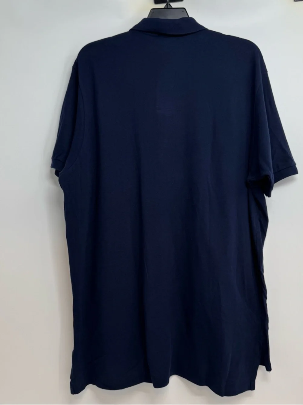 NWT Vintage Polo Ralph Lauren Polo Shirt Men’s XXL Navy Blue Embroidered Pony - Picture 2 of 7